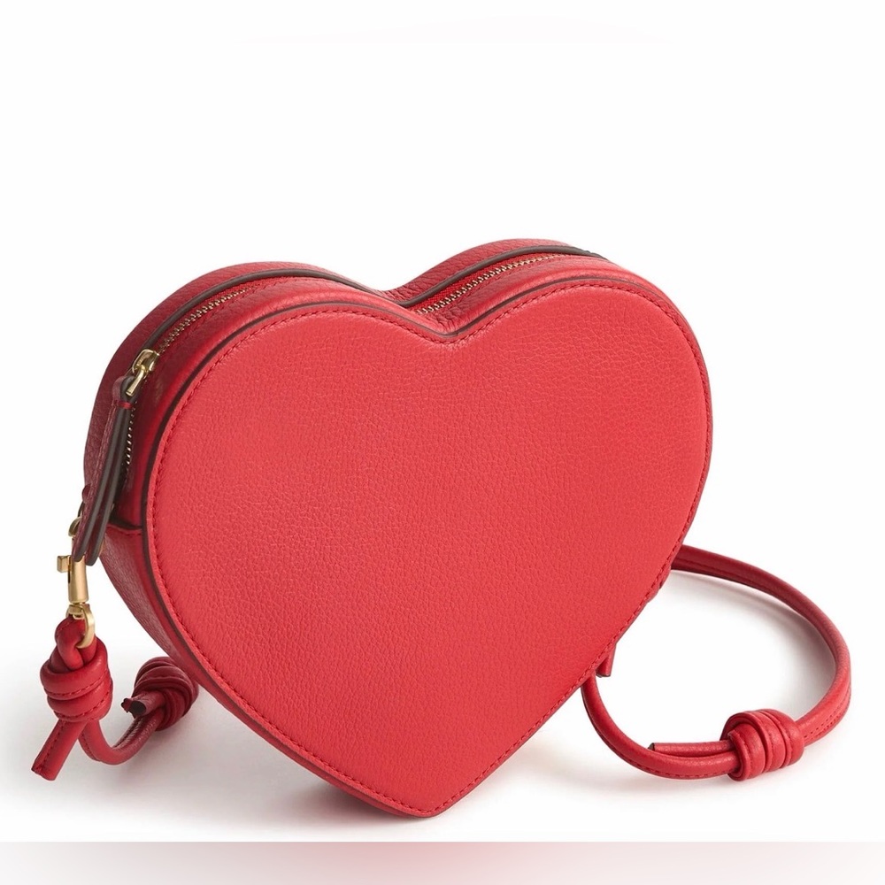 Vera Bradley Verona Heart Shaped Red Crossbody Bag